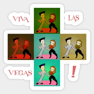 Viva Las Vegas Sticker